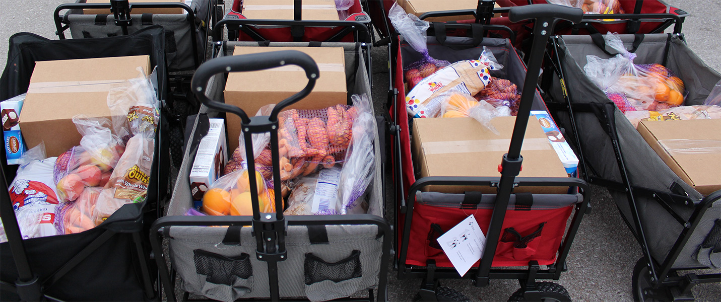 Crates of Food